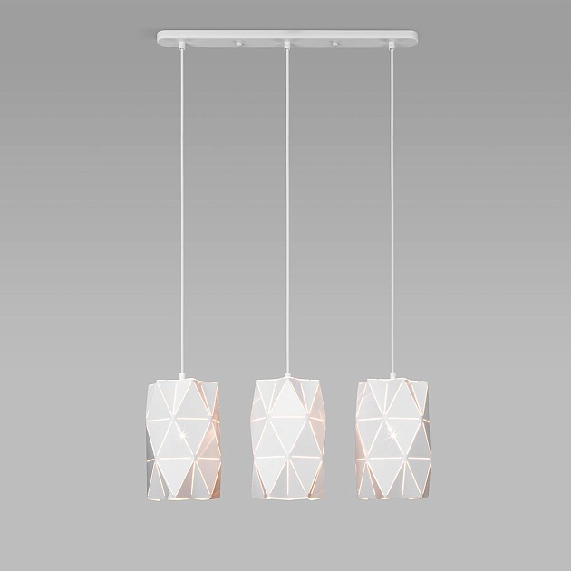 Подвесной светильник Eurosvet Reprise 50145/3 белый изображение Подвесной светильник Eurosvet Reprise 50145/3 белый Фото №