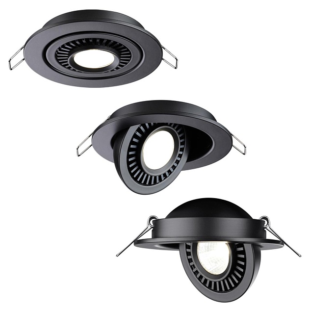 Встраиваемый светодиодный светильник Novotech Spot Gesso 358816 Фото № 3