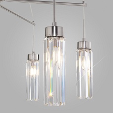 Подвесная люстра Eurosvet Gilian 60163/6 никель 2