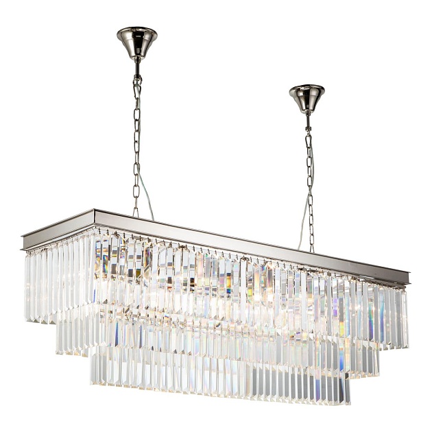 Подвесная люстра iLamp Triumph 6119-1200 Nickel Фото № 