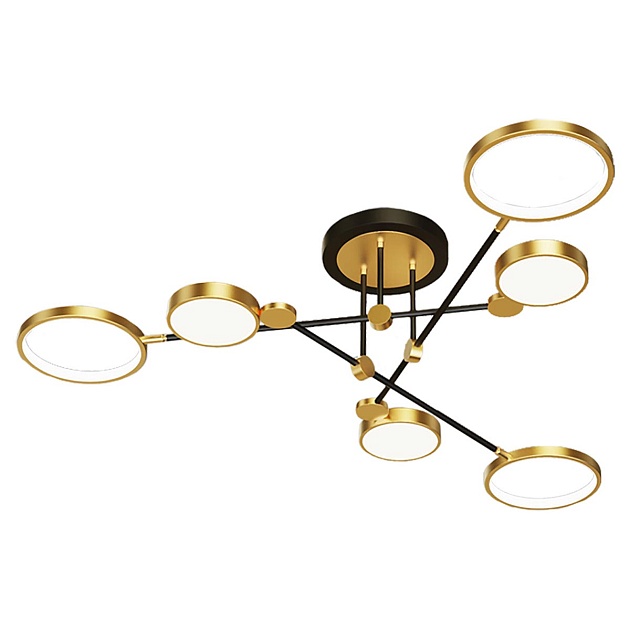 Потолочная светодиодная люстра Lussole Loft Gilbert LSP-8433 Фото № 