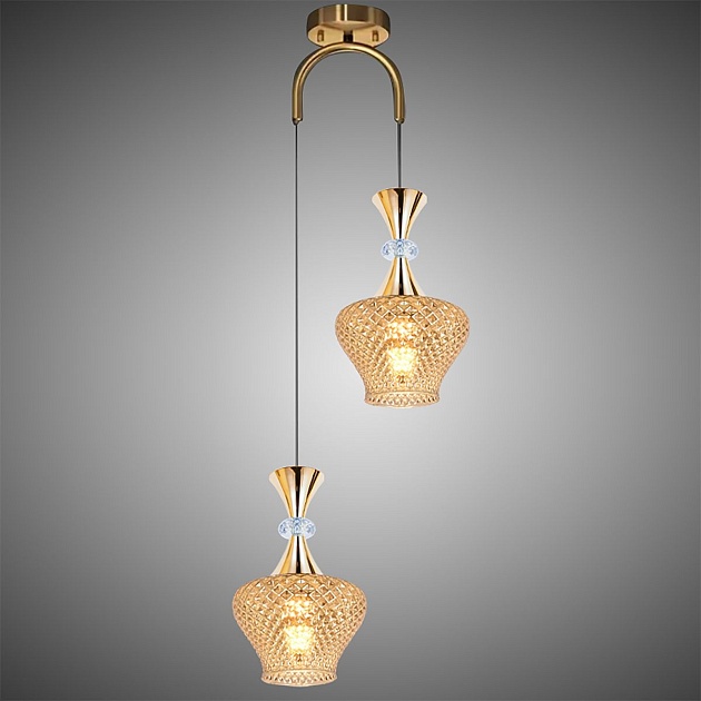 Подвесной светильник Reluce 09004-0.9-02 Amber Фото № 3