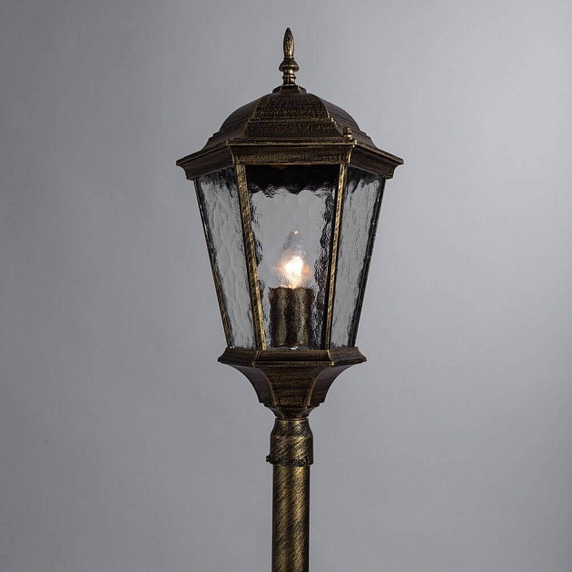 Уличный светильник Arte Lamp Genova A1206PA-1BN изображение 2 Уличный светильник Arte Lamp Genova A1206PA-1BN Фото № 2