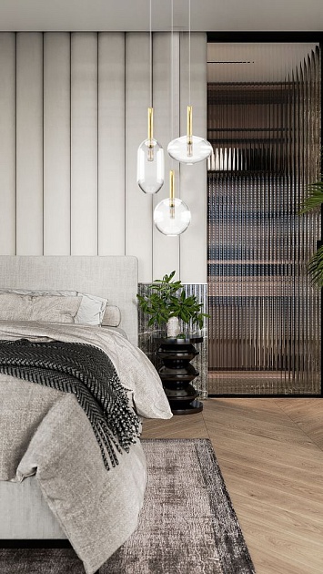 Подвесной светильник Milosh Tendence 0805PLB-1GD Фото № 4