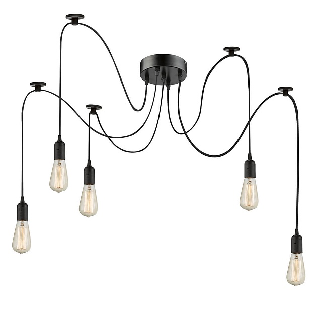 Подвесная люстра Globo Maracana A110-5 изображение Подвесная люстра Globo Maracana A110-5 Фото №