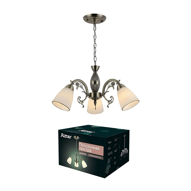 Подвесная люстра Ritter Firenze 52547 9 Фото № 2