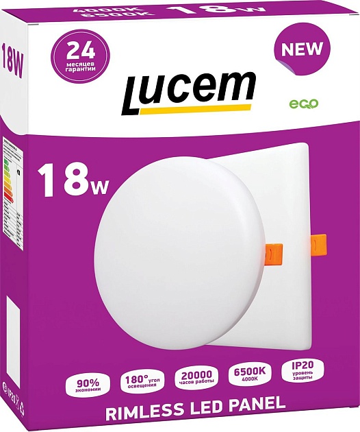 Встраиваемый светодиодный светильник Lucem LM-FLPS FLSLPR00000198 Фото № 2