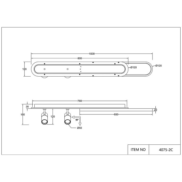 Потолочная светодиодная люстра Favourite Planar 4075-2C изображение 3 Потолочная светодиодная люстра Favourite Planar 4075-2C Фото № 3