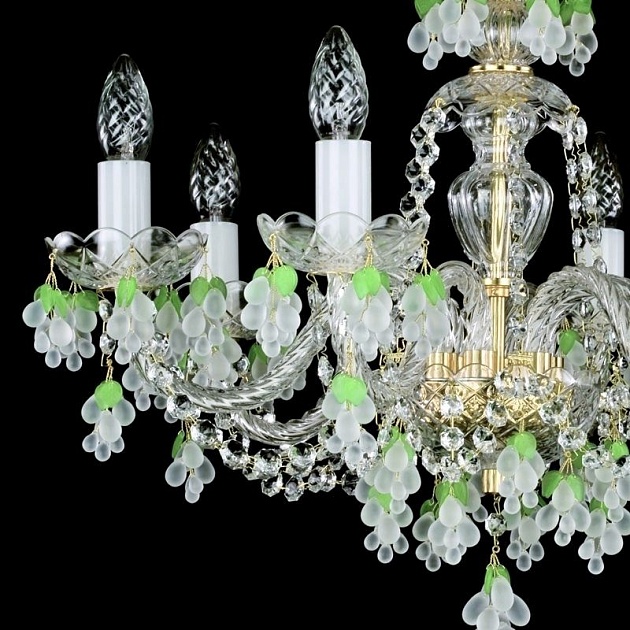 Подвесная люстра Artglass Gizela VI. VIno White St изображение 4 Подвесная люстра Artglass Gizela VI. VIno White St Фото № 4