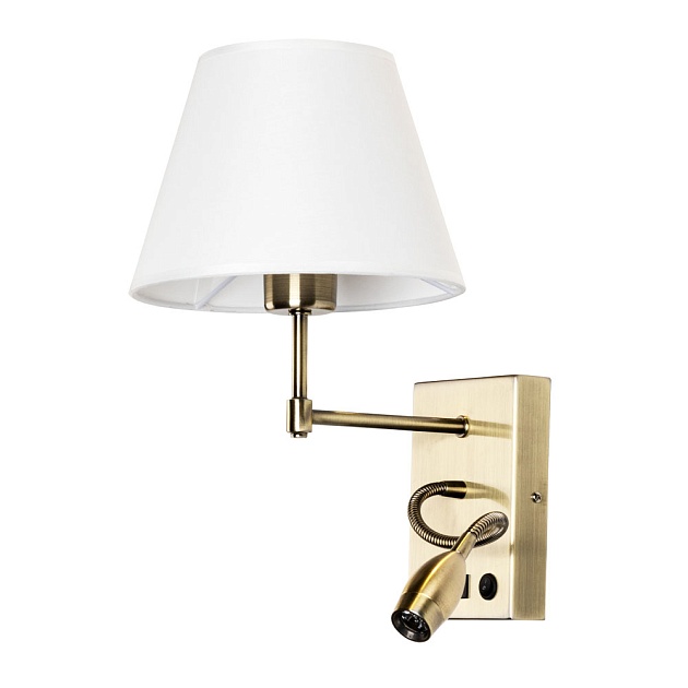 Бра Arte Lamp Elba A2581AP-2AB Фото № 