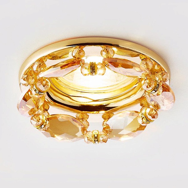 Встраиваемый светильник Ambrella light K212 TI/G Фото № 