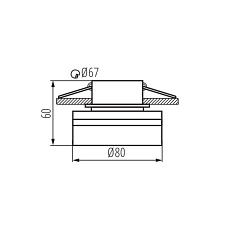 Точечный светильник Kanlux GOVIK-ST DSO-B 29237 1