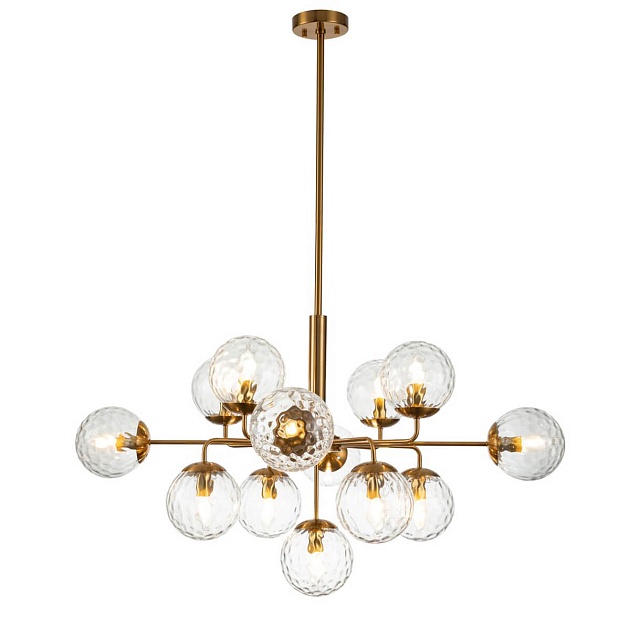 Подвесная люстра Indigo Cocoon 11008/13P Brass V000121 изображение Подвесная люстра Indigo Cocoon 11008/13P Brass V000121 Фото №
