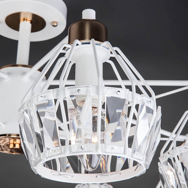 Потолочная люстра Eurosvet 70075/8 белый Фото № 4