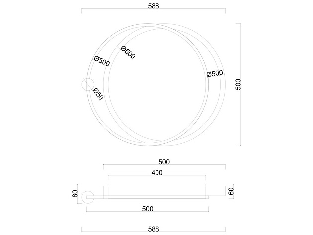 Потолочный светодиодный светильник Arte Lamp Alsafi A2657PL-1BK изображение 2 Потолочный светодиодный светильник Arte Lamp Alsafi A2657PL-1BK Фото № 2