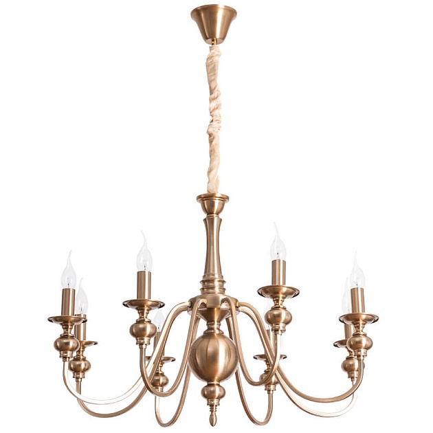 Подвесная люстра Arte Lamp Passoni A6097LM-8PB Фото № 