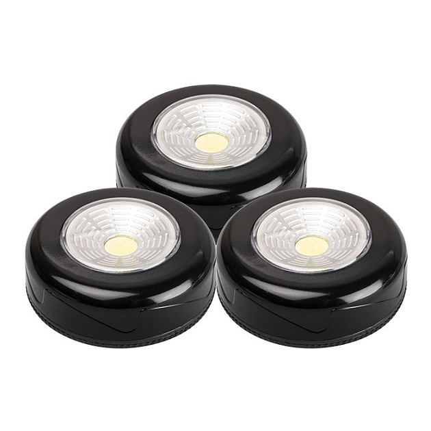 Настенный светодиодный светильник ФАZA (3шт) TF3-3xL1W-bk изображение Настенный светодиодный светильник ФАZA (3шт) TF3-3xL1W-bk Фото №