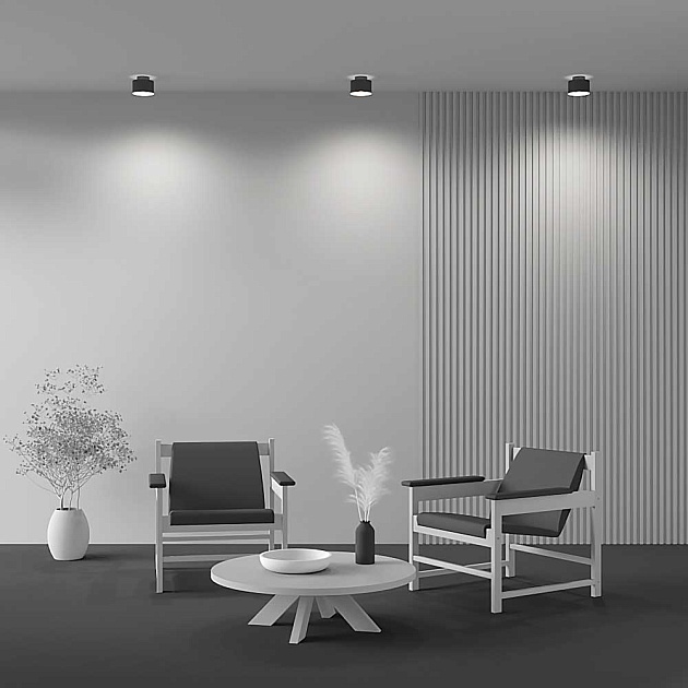 Потолочный светодиодный светильник Maytoni Planet C009CW-L16B изображение 3 Потолочный светодиодный светильник Maytoni Planet C009CW-L16B Фото № 3