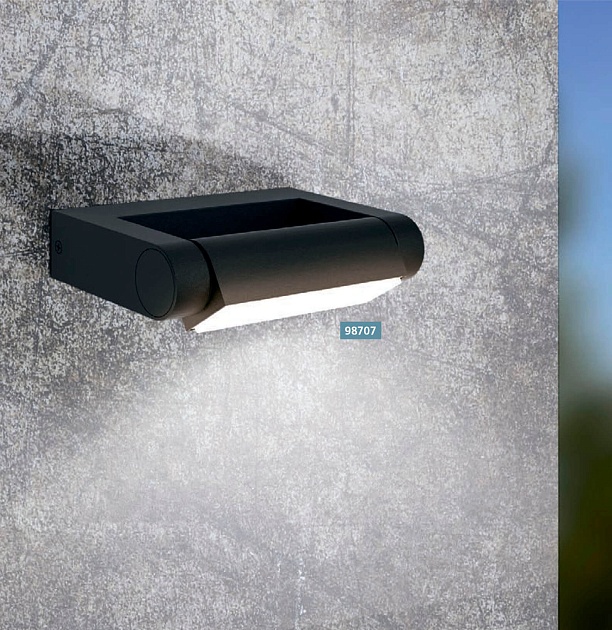 Уличный настенный светодиодный светильник Eglo Brianza 98707 изображение 2 Уличный настенный светодиодный светильник Eglo Brianza 98707 Фото № 2