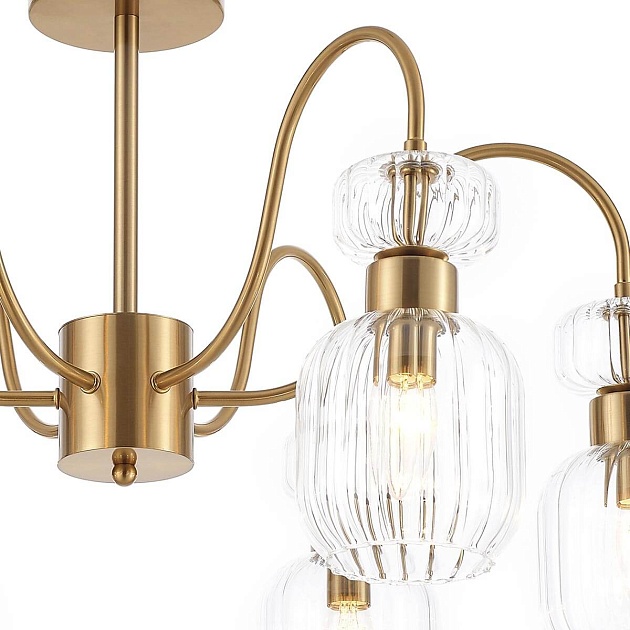 Потолочная люстра Escada Gloss 1141/6PL Clear Фото № 4