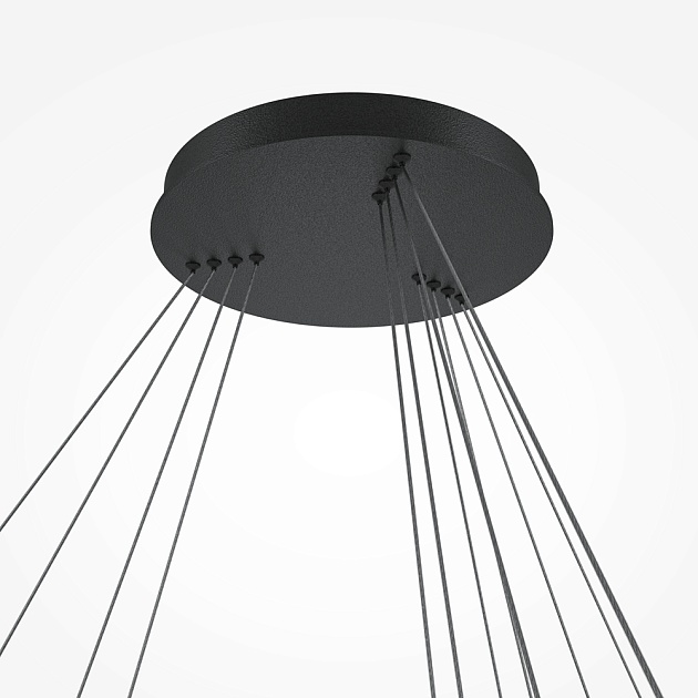 Подвесной светодиодный светильник Maytoni Rim MOD058PL-L174BK Фото № 5