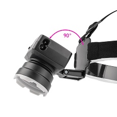 Налобный светодиодный фонарь ФАZA аккумуляторный 70 лм 72х66 AccuFH7-L1W-bk 2