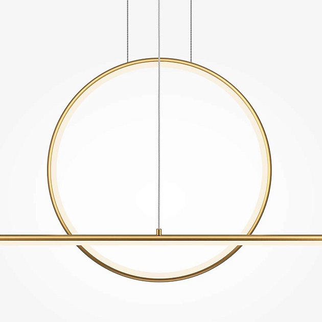 Подвесной светодиодный светильник Maytoni Halo MOD247PL-L49BSK Фото № 3