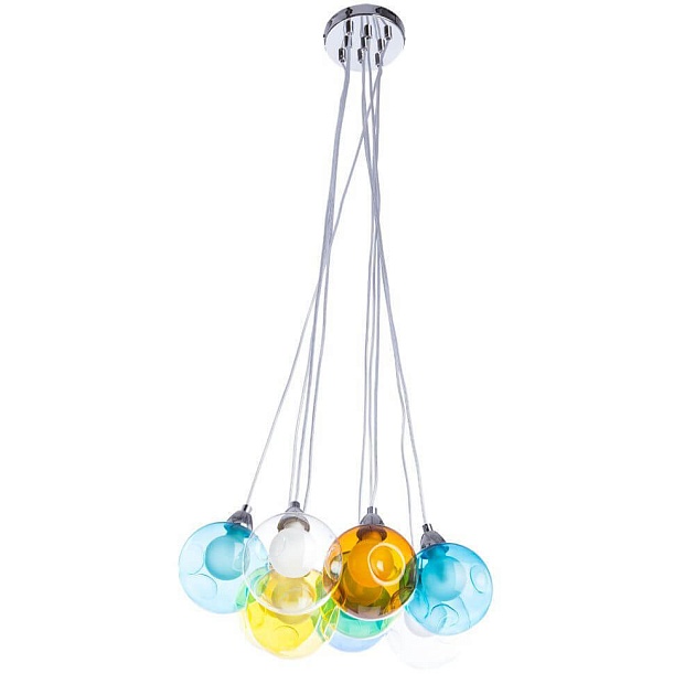 Подвесная светодиодная люстра Arte Lamp Pallone A3026SP-9CC Фото № 