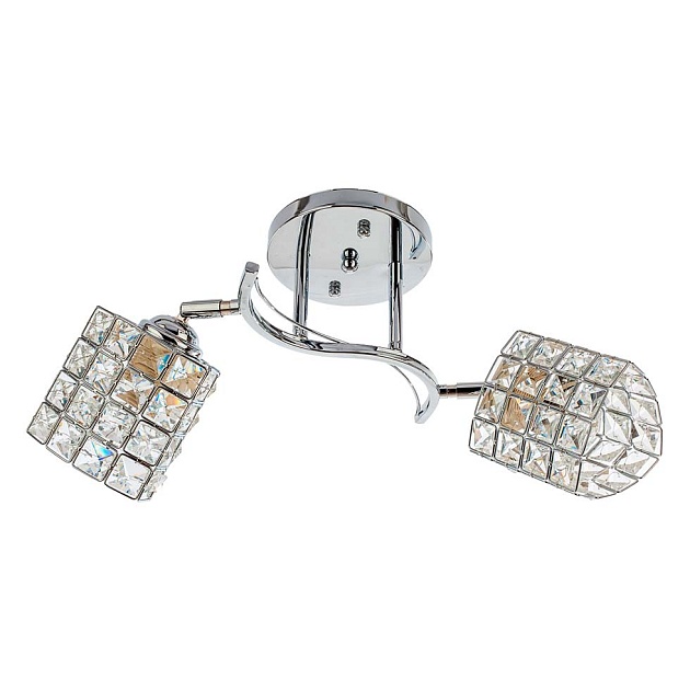 Потолочный светильник ЭкономСвет 50530/2CR WT Фото № 