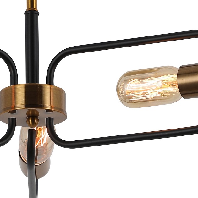 Потолочная люстра Illumico IL8253-3COU-79 BK GD изображение 2 Потолочная люстра Illumico IL8253-3COU-79 BK GD Фото № 2