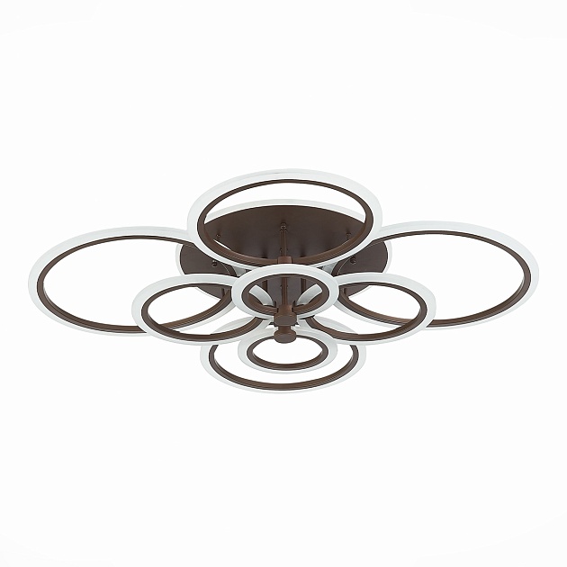 Потолочная светодиодная люстра Evoled Cerina SLE500572-08RGB изображение 6 Потолочная светодиодная люстра Evoled Cerina SLE500572-08RGB Фото № 6