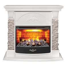 Электрокамин Realflame Athena GR WT с очагом 3D Firestar 25,5 344132