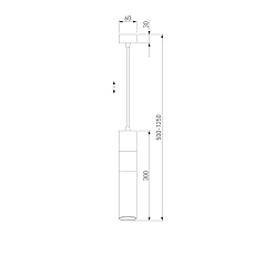 Подвесной светильник Eurosvet Viero 50097/1 белый/хром 1