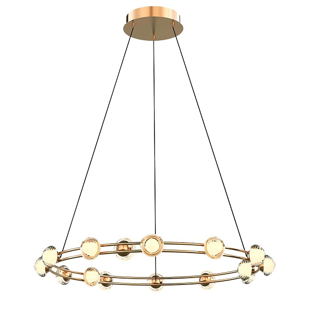 Подвесная светодиодная люстра Favourite Rondell 4382-15P Фото № 