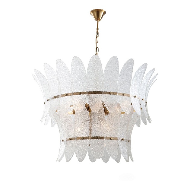 Подвесная люстра iLamp Gramercy 15602-11 ANB+CL Фото № 