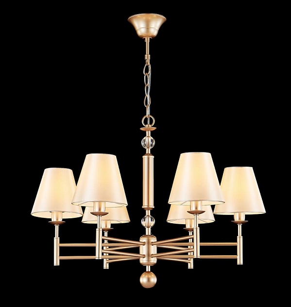 Подвесная люстра Crystal Lux FLAVIO SP6 GOLD Фото № 2