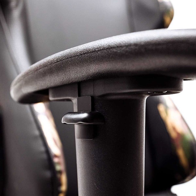 Игровое кресло AksHome Military черный, экокожа 80008 Фото № 11