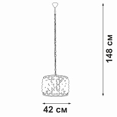 Подвесная люстра Vitaluce V5351-1/5 1
