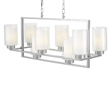 Подвесная люстра Lumina Deco Lino LDP 1239-8 CHR 2