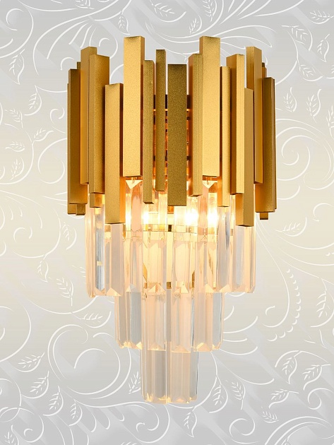 Настенный светильник Natali Kovaltseva Vertigo 81440/1W Gold изображение 4 Настенный светильник Natali Kovaltseva Vertigo 81440/1W Gold Фото № 4