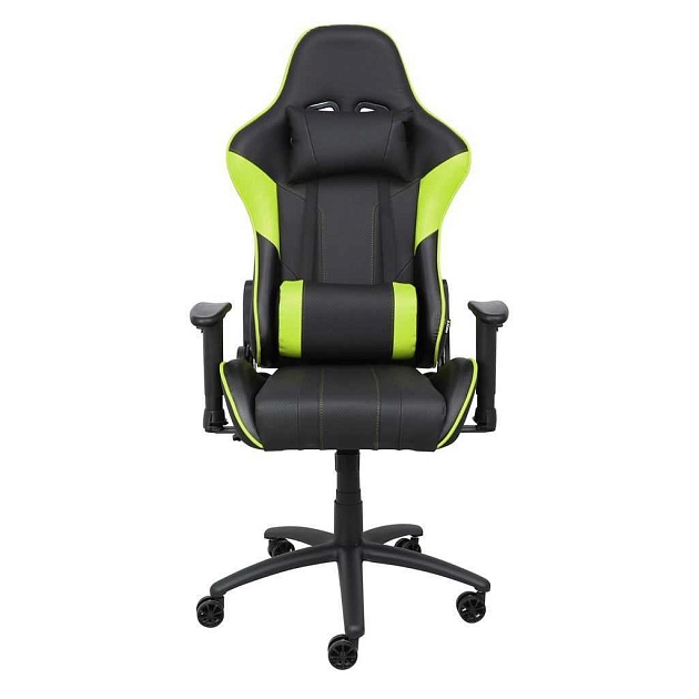 Игровое кресло AksHome Iron салатовый, экокожа 75220 Фото № 9