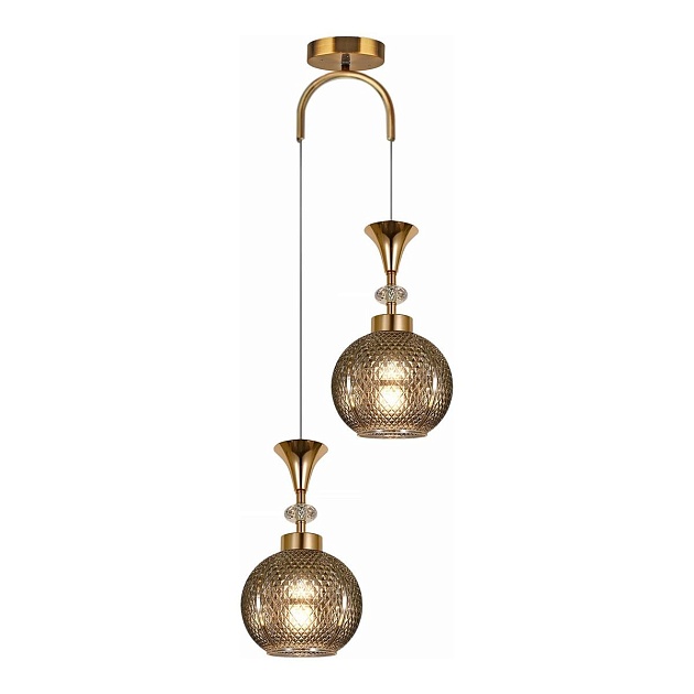 Подвесной светильник Reluce 02001-0.9-02 Smoke Фото № 