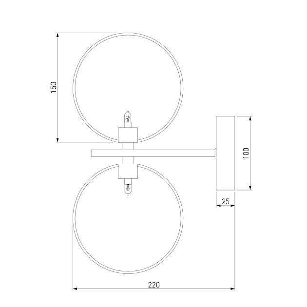 Бра Eurosvet Selisa 50291 Фото № 2