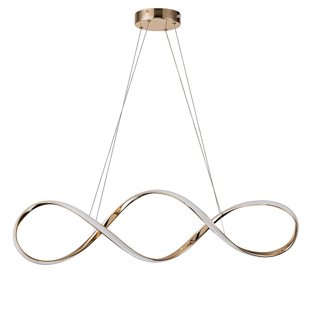 Подвесной светодиодный светильник Escada Knot 10236/1LED Gold Фото № 