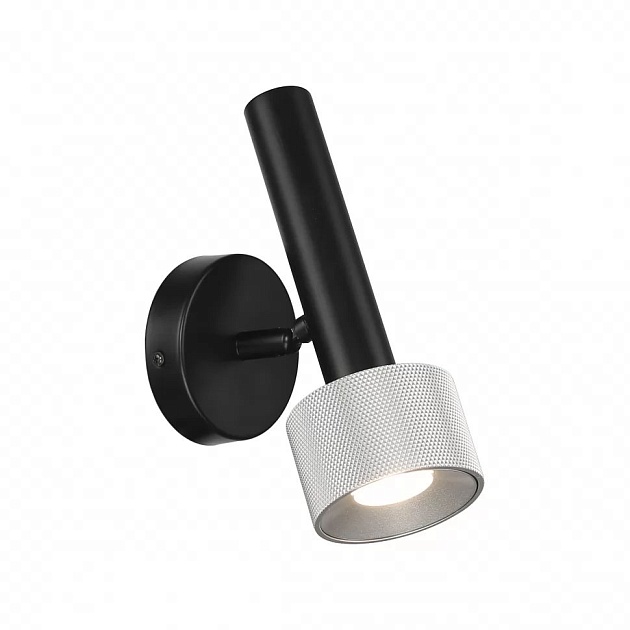 Спот iLedex Delta 2360-1 BK+SL Фото № 