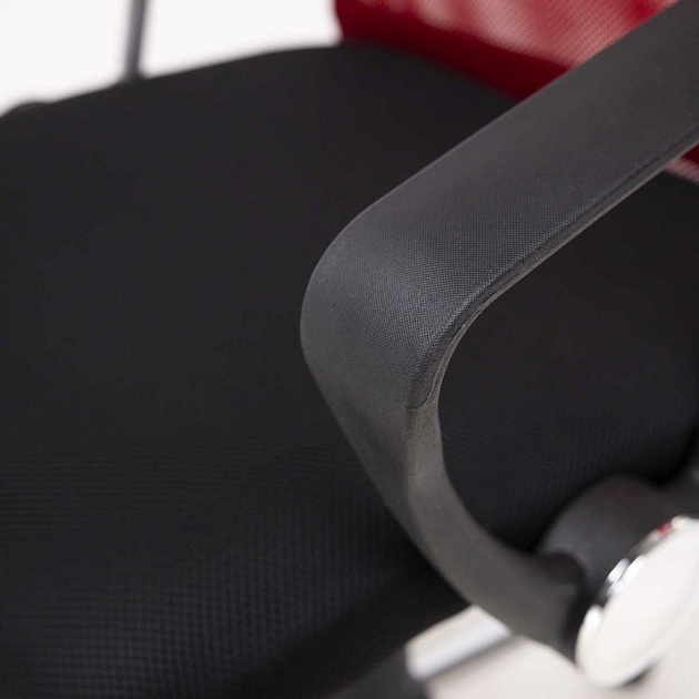 Офисное кресло AksHome Gamma красный + черный, сетка + ткань 84770 Фото № 5