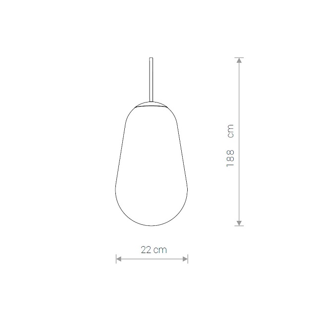 Подвесной светильник Nowodvorski Pear M 8672 изображение 2 Подвесной светильник Nowodvorski Pear M 8672 Фото № 2