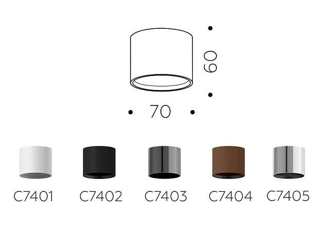 Корпус светильника Ambrella light DIY Spot C7402 изображение 3 Корпус светильника Ambrella light DIY Spot C7402 Фото № 3