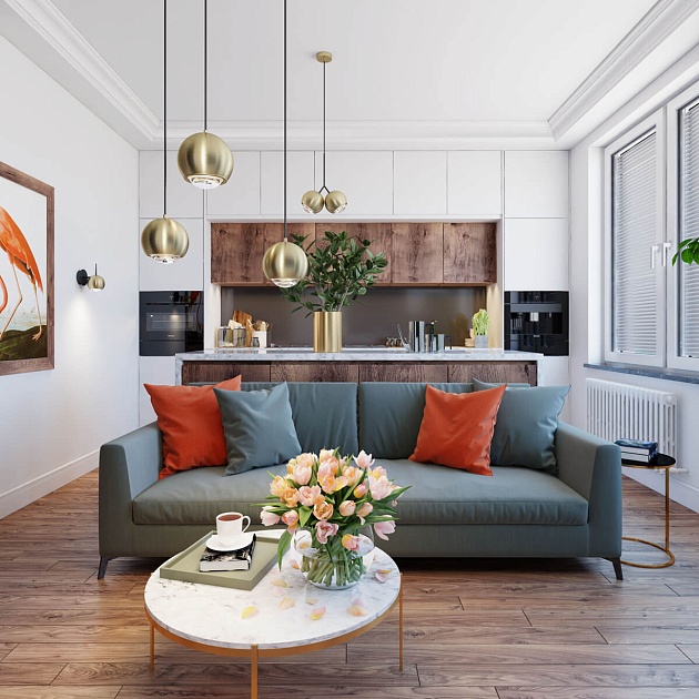 Подвесной светодиодный светильник Odeon Light Mia L-Vision 4227/6L Фото № 5