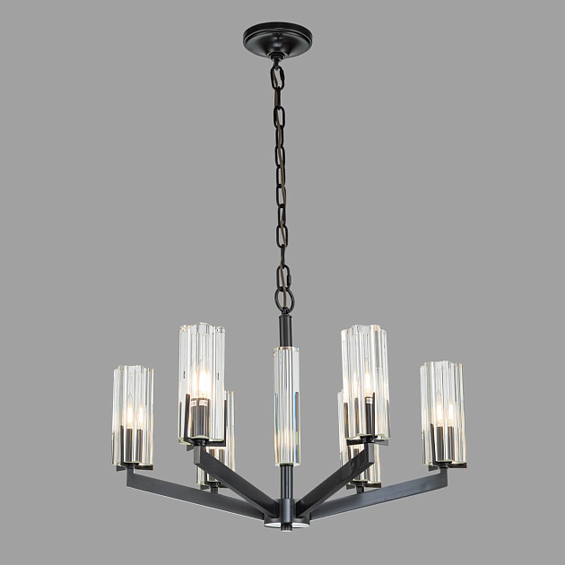 Подвесная люстра Belfast Malone 6035-6 BL CL изображение 5 Подвесная люстра Belfast Malone 6035-6 BL CL Фото № 5